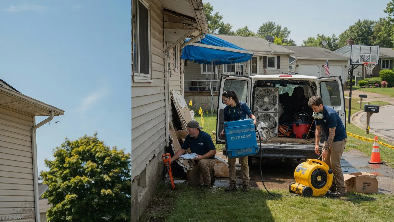 Ceiling Leak Cleanup in Franklin, NE near me