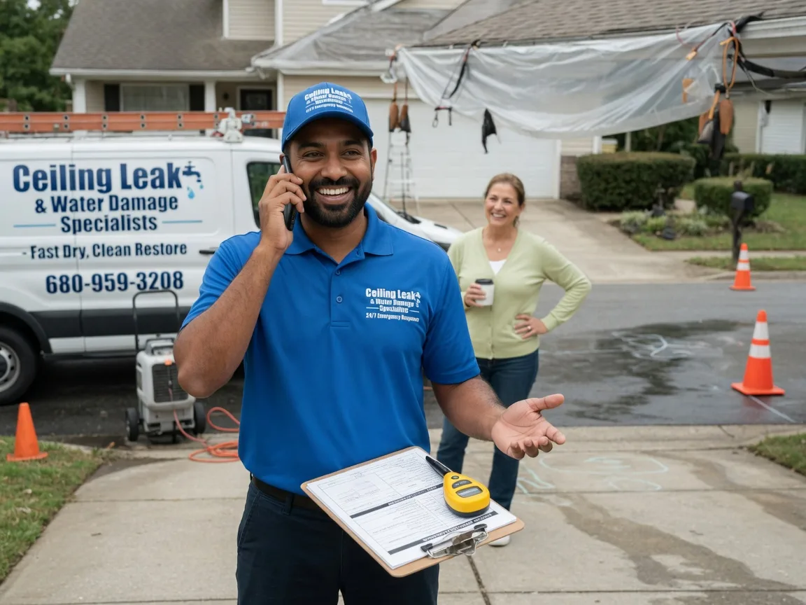 Ceiling Leak Cleanup Franklin, NE FAQs